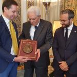 Consegna della collana sui grandi artisti rinascimentali al presidente Mattarella 5