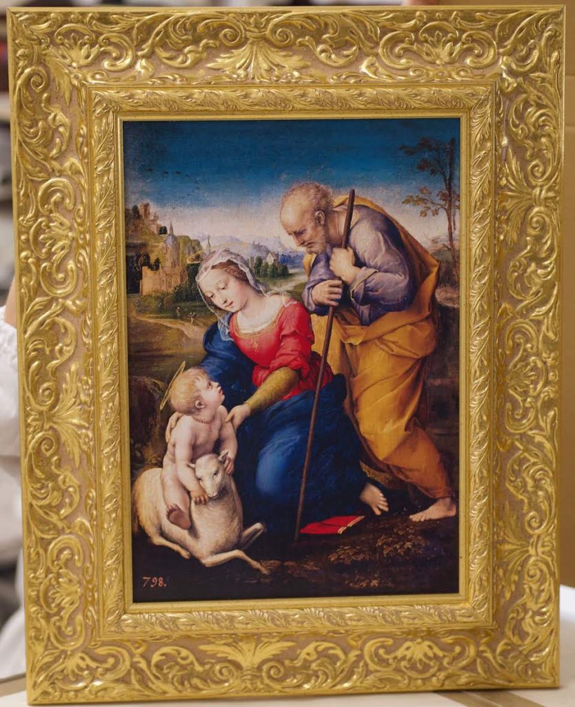 Sacra Famiglia con l'Agnello - con libro allegato 9