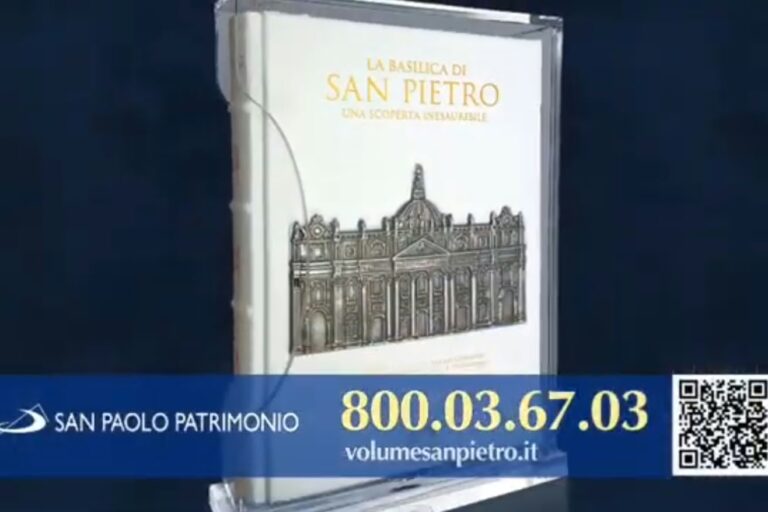 59 PASSAGGI TV SULLE RETI RAI PER CELEBRARE LA BASILICA DI SAN PIETRO NEL 400° ANNIVERSARIO DELLA DEDICAZIONE