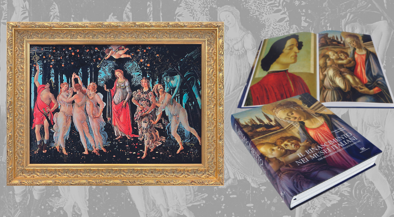 La Primavera di Sandro Botticelli con Libro Allegato 1