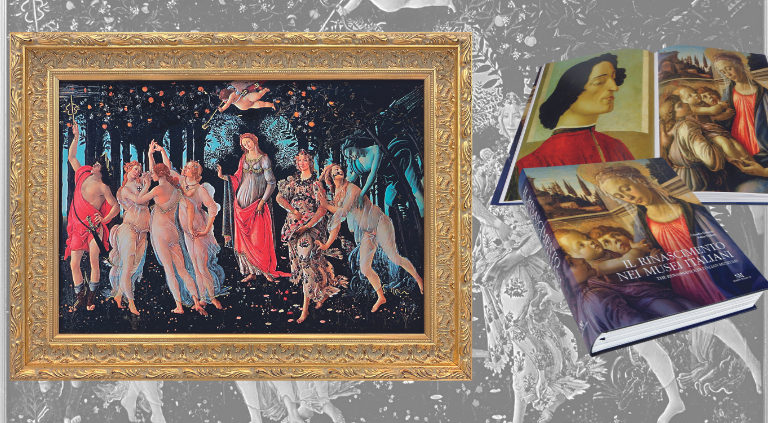 La Primavera di Sandro Botticelli con Libro Allegato 4