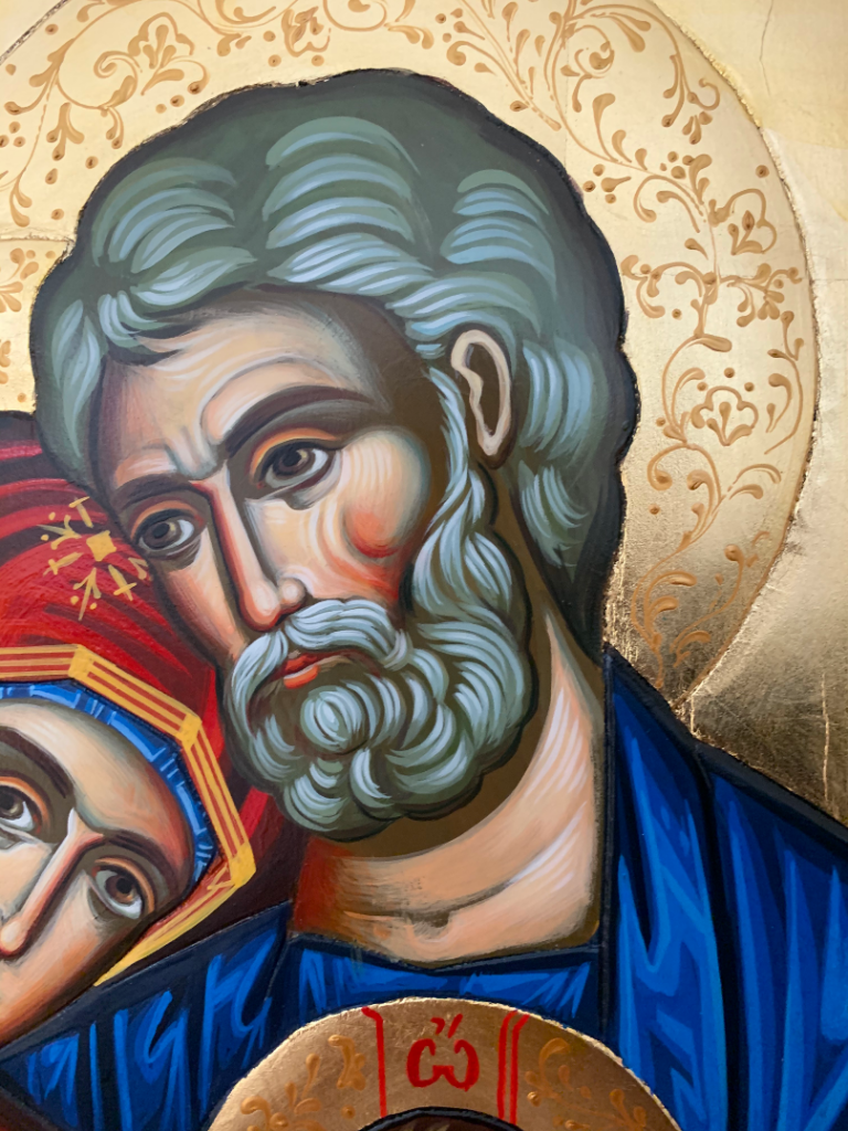 L’ICONA DELLA SANTA FAMIGLIA. SCUOLA MACEDONE DI AGHION OROS 4