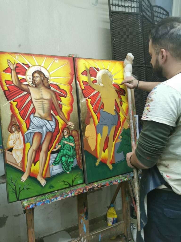 San Pietro in Vaticano: I Mosaici e lo Spazio Sacro, insieme all'Icona della Risurrezione di Gesù Cristo 1