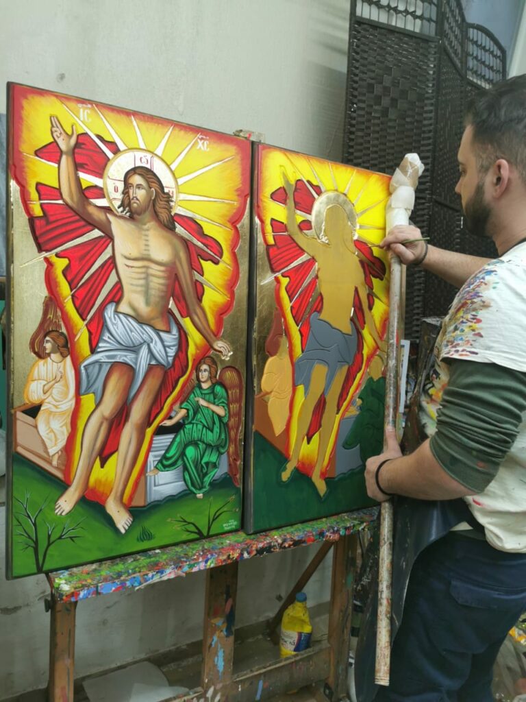 San Pietro in Vaticano: I Mosaici e lo Spazio Sacro, insieme all'Icona della Risurrezione di Gesù Cristo 2